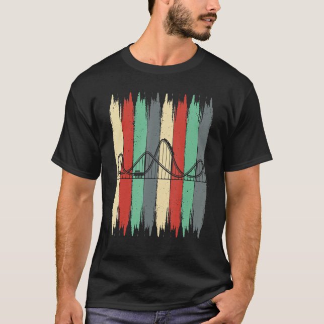 Camiseta Thrill Seeker Roller Coaster Rollercoaster Amuseme (Anverso)