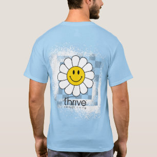 Camiseta Thrive Daisy Checkered TShirt