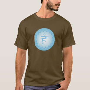 Camiseta Throat Chakra - Azul claro