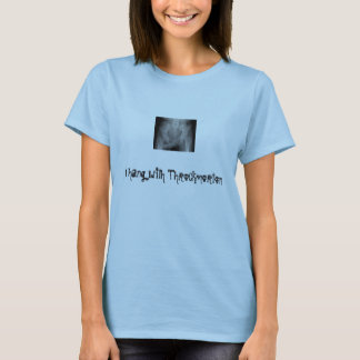 Camiseta throckmorten, yo cuelgan con Throckmorton