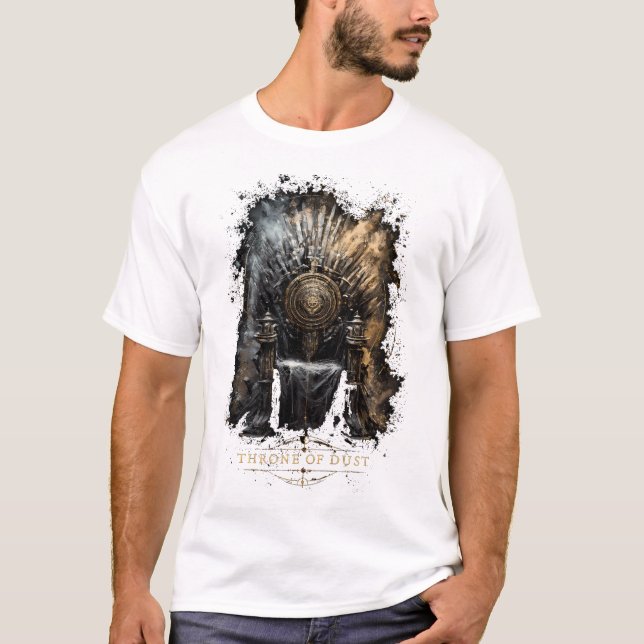 Camiseta Throne of Dust Dark Fantasy (Anverso)