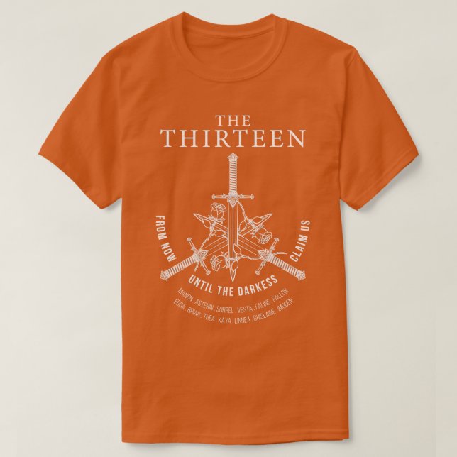 Camiseta Throne of Glass The trece Manon Blackbeak (Diseño del anverso)