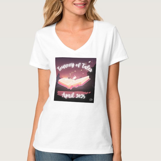 Camiseta Throwback April 2025 Tourney of Tales Shirt (Anverso)