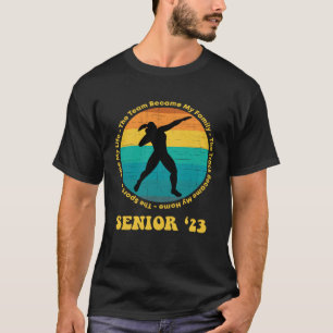 Camiseta Thrower de lanzamiento principal de pista y campo