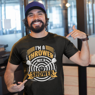 Camiseta Thrower no es una ducha - Funny Dart Player