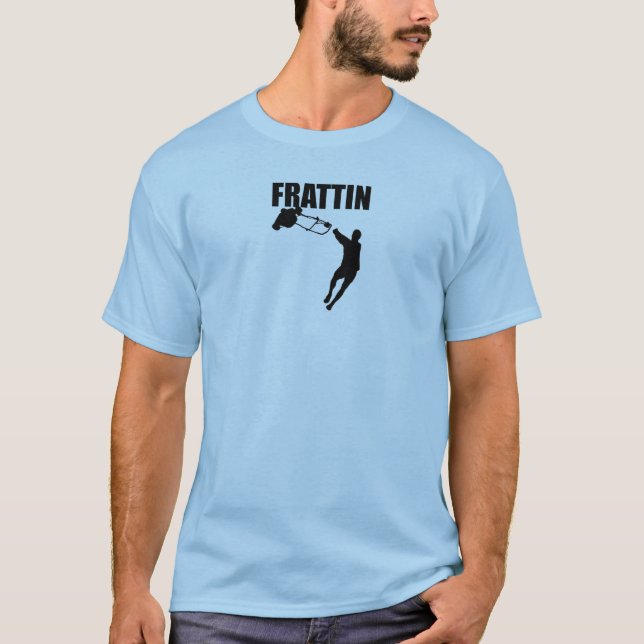 Camiseta #ThrowTheLawnmower (Anverso)