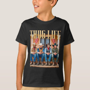 Camiseta Thug Life Trump Vance Kennedy Elon