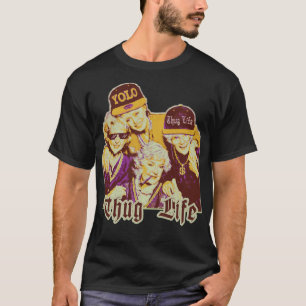 Camiseta Thug Life Vintage Fan Art