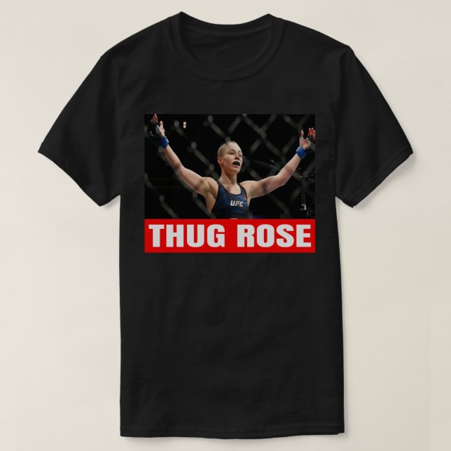Camiseta Thug Rose Classic T Shirt (Diseño del anverso)