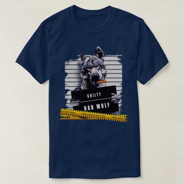Camiseta Thug Wolf (Diseño del anverso)