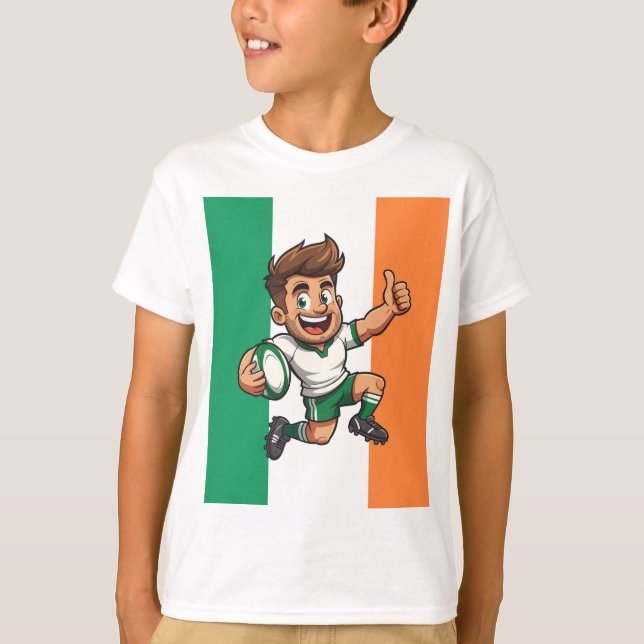 Camiseta Thumbs-Up Victory Irish Rugby Spirit (Anverso)