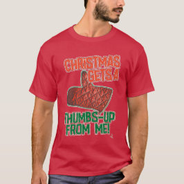 Camiseta Thumbup Oven Mitt Navidades eslogan Art