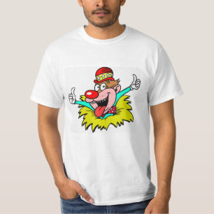 Camiseta Thumbup, payaso divertido,