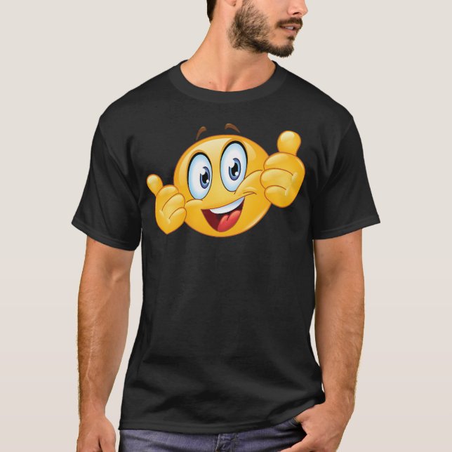 Camiseta Thumbup Smiley Face 3 (Anverso)