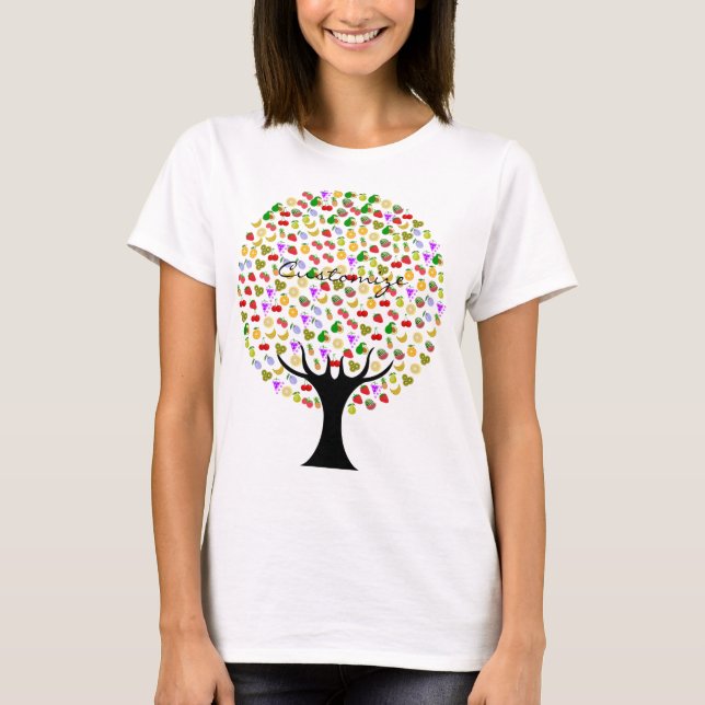 Camiseta Thunder_Cove, árbol multifrutal (Anverso)