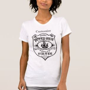 Camiseta Thunder_Cove, bebida pirata de ron picada