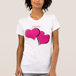 Camiseta Thunder_Cove de corazones rojos