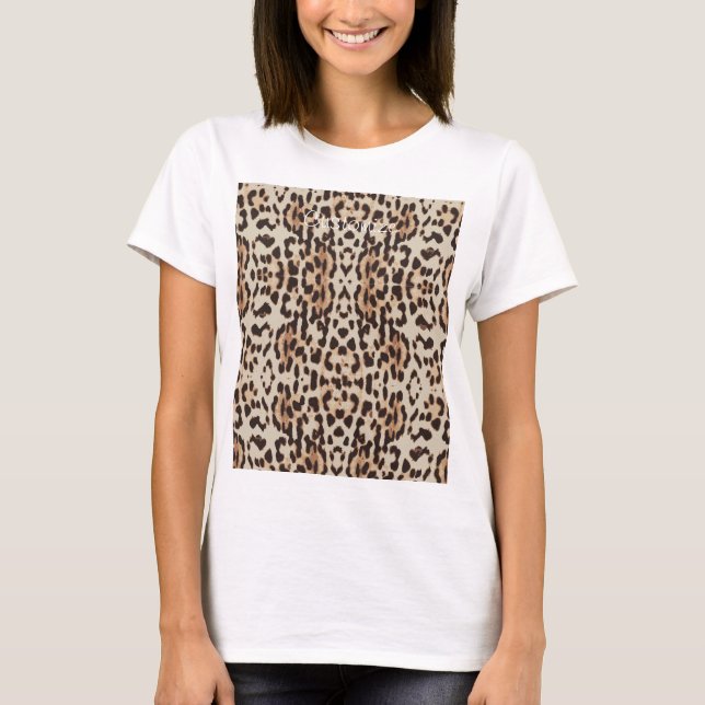 Camiseta Thunder_Cove de patrón de puntos leopardo (Anverso)