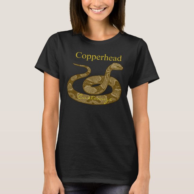 Camiseta Thunder_Cove de serpiente de copo enrollado (Anverso)