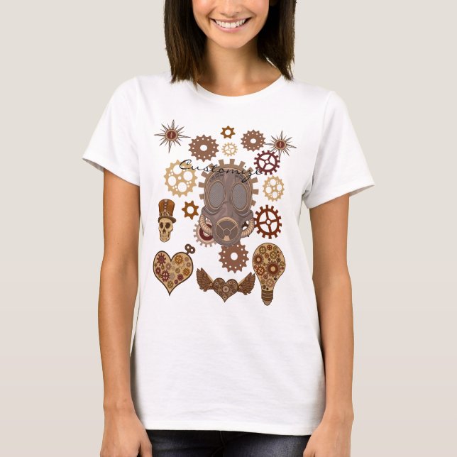 Camiseta Thunder_Cove del tema Steampunk (Anverso)