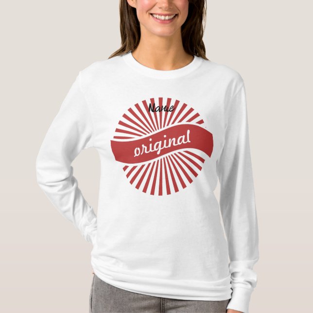 Camiseta Thunder_Cove, logotipo de Rótulo original (Anverso)