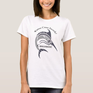 Camiseta Thunder_Cove, pez espada que salta