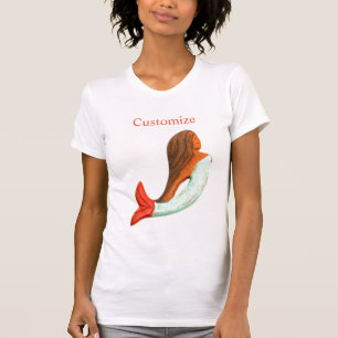 Camiseta Thunder_Cove, sirena de espalda arqueada