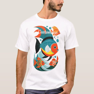 Camiseta Thunder_Cove, variedad de peces tropicales