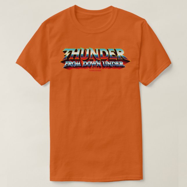 Camiseta Thunder desde abajo (Diseño del anverso)