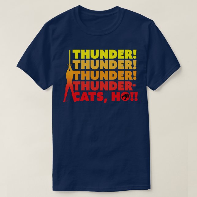 Camiseta Thunder Thunder (Diseño del anverso)