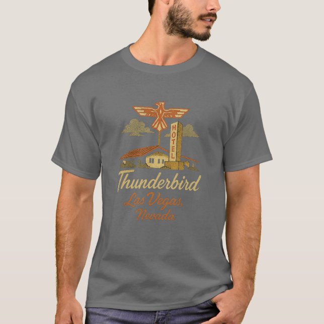 Camiseta Thunderbird Hotel en Las Vegas, Nevada (Anverso)