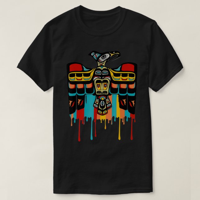 Camiseta Thunderbird Native American  (Diseño del anverso)