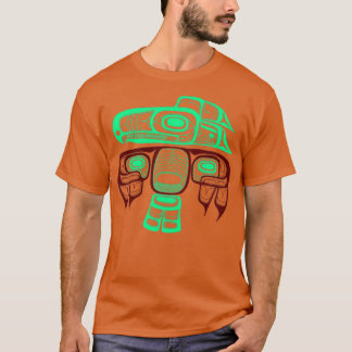 Camiseta Thunderbird nativo American Style Art Tlingit