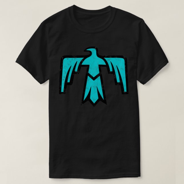 Camiseta Thunderbird, nativo americano, ave, águila, tótem, (Diseño del anverso)