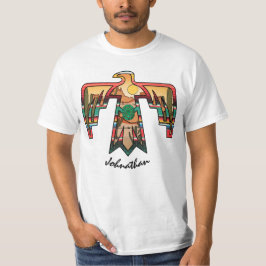Camiseta Thunderbird nativo americano Deert Nombre editable
