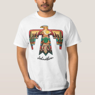 Camiseta Thunderbird nativo americano Deert Nombre editable