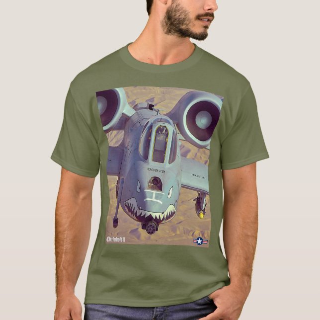 CAMISETA THUNDERBOLT II A-10C (Anverso)