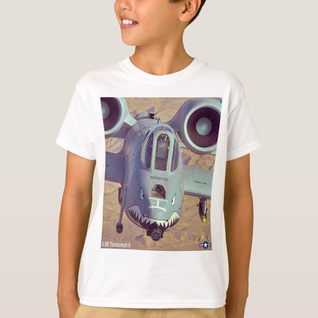 CAMISETA THUNDERBOLT II A-10C (Anverso)