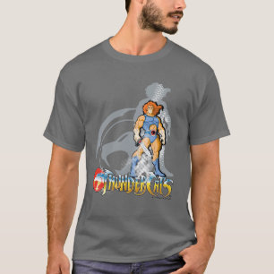 Camiseta ThunderCats Gráfica de Sombra de León-O Halftt