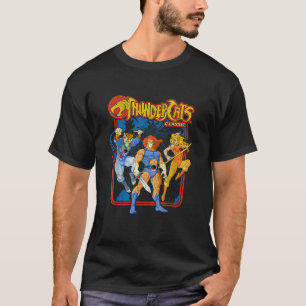 Camiseta ThunderCats Traen El Trueno Grupo de Cómics Antigu