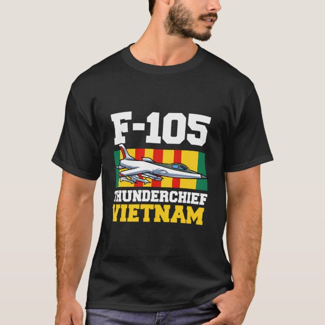 Camiseta Thunderchief Vietnam F-105 (Anverso)