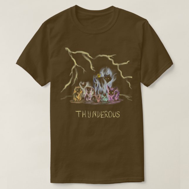 Camiseta Thunderous SKZoo (Diseño del anverso)