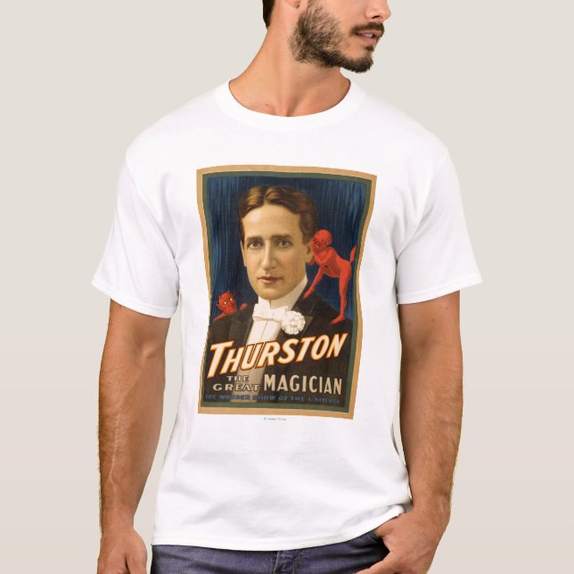 Camiseta Thurston, diablo que le dice la magia 2 de los (Anverso)