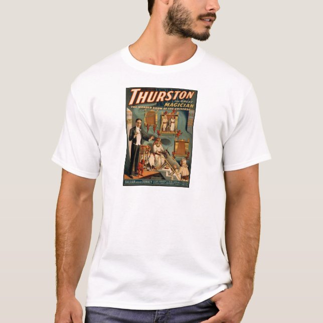 Camiseta Thurston el gran mago (Anverso)