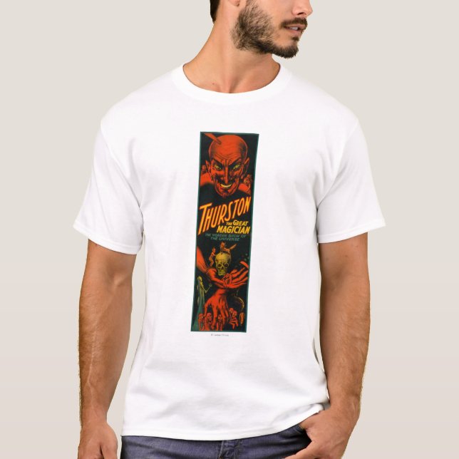 Camiseta Thurston "gran demostración del mago del universo (Anverso)