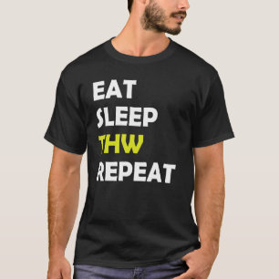 Camiseta Thw Asociación Técnica Rescate Y Emergencia Para