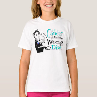 Camiseta Thyroid Cancer Picked The Wrong Diva