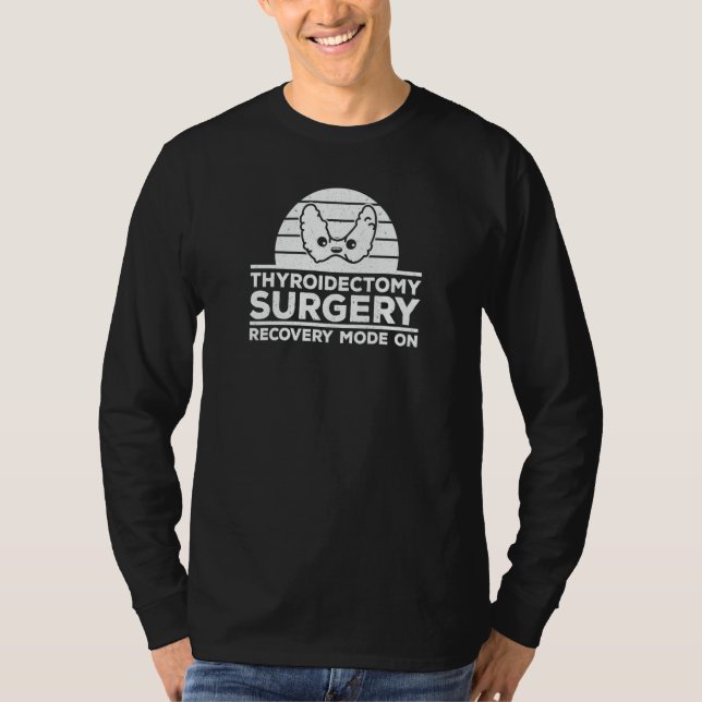 Camiseta Thyroidectomy Surgery Recovery Thyroid Removal (Anverso)
