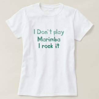 Camiseta Ti de la Roca Marimba - Damas
