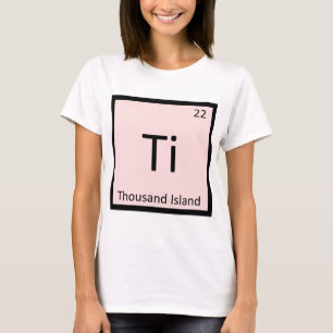Camiseta Ti - Mesas Periódicas De Química De Las Islas